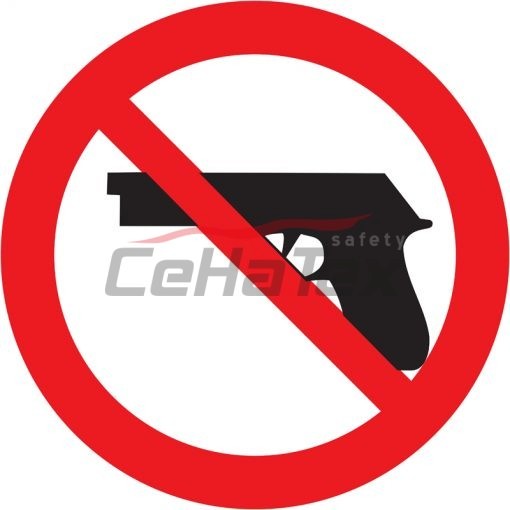 Zákaz vstupu so zbraňou