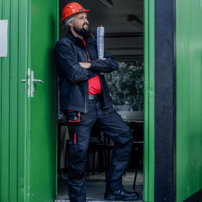 Alternative view of EREBOS Trousers black