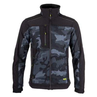 CAMOS Jacket black/grey S 44-46