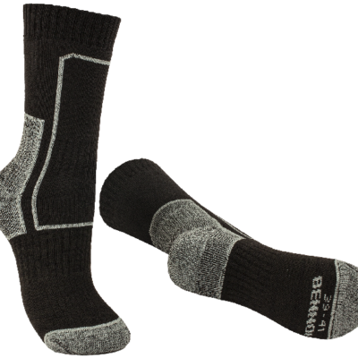 TREK Sock black/grey 36-38