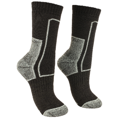 Alternative view of TREK Sock black/grey 36-38