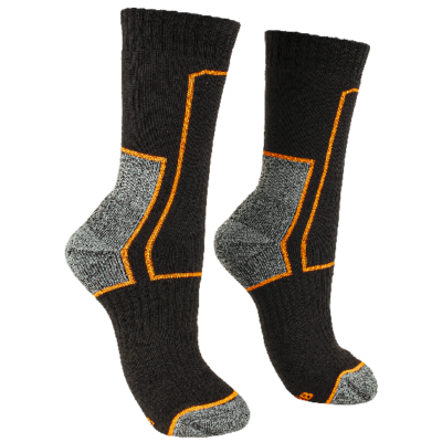 Alternative view of TREK Sock black/orange 36-38