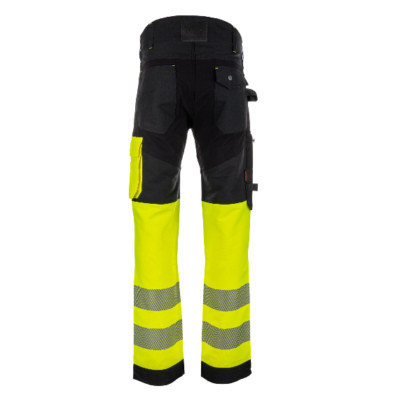 Alternative view of EREBOS Trousers class 1 HI-VIS