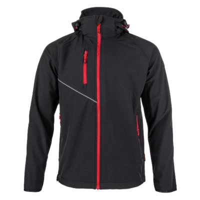 FORCE Jacket black/red S 44-46