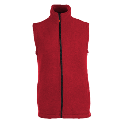 FLEECE Vest red XS 40-42