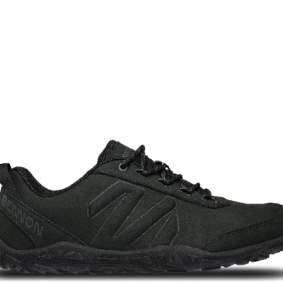 BENNON Barefoot Leather Graphite Black