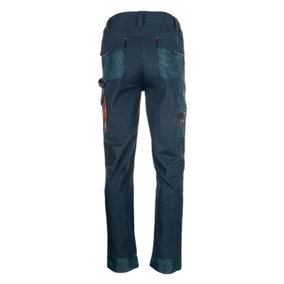 Alternative view of HERKON Trousers blue