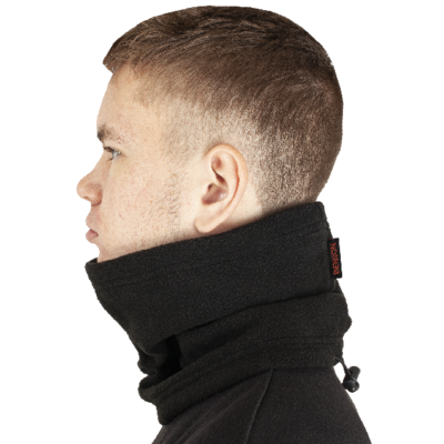 Alternative view of POLAROS Neckwarmer black