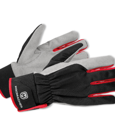 CARPOS VELCRO Gloves grey/red S