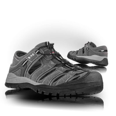 SINGAPORE outdoor sandál sivý