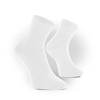 BAMBOO MEDICAL Špeciálne antibakteriálne ponožky biele