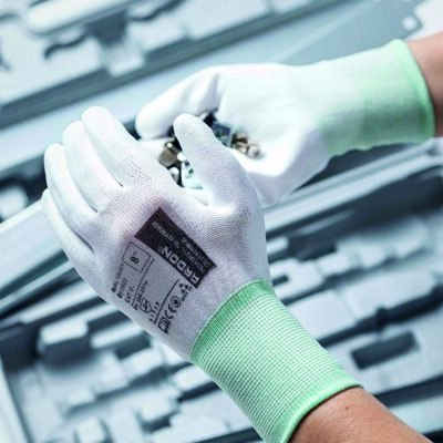 Alternative view of Máčané rukavice ARDON®PURE TOUCH WHITE 06