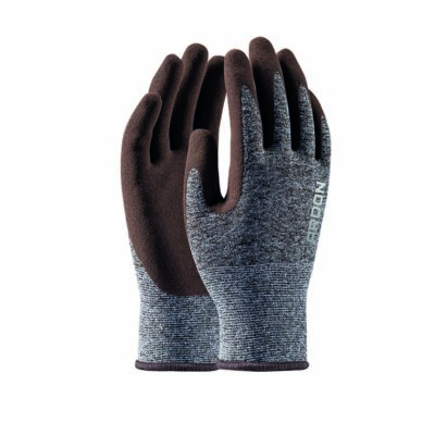 Máčané rukavice ARDON®NATURE TOUCH - s predajnou etiketou, hnedé 07-SPE