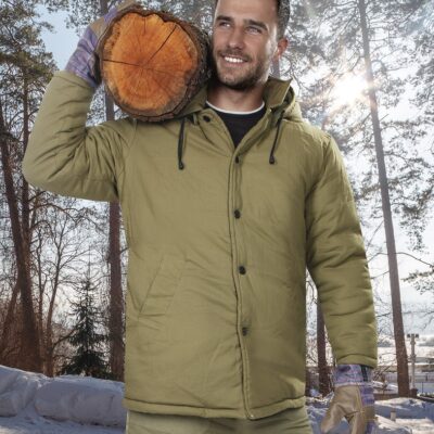 Kabát vatovaný ARDON®NICOLAS , zelený S