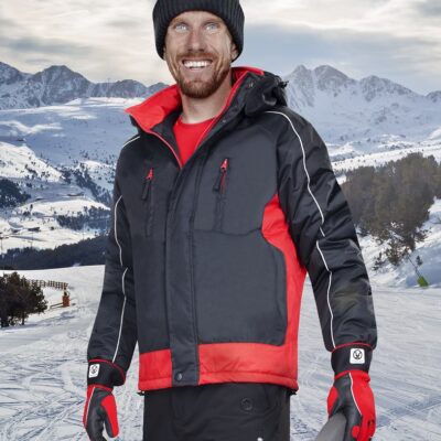 Zimná bunda ARDON®ARPAD čierno-červená M