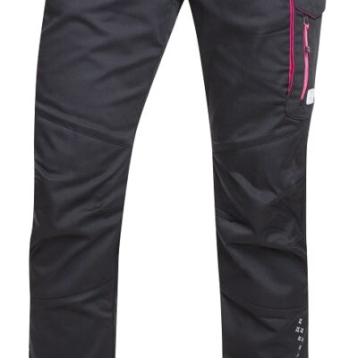 Alternative view of Nohavice do pása ARDON®FLORET čierno-ružové 32