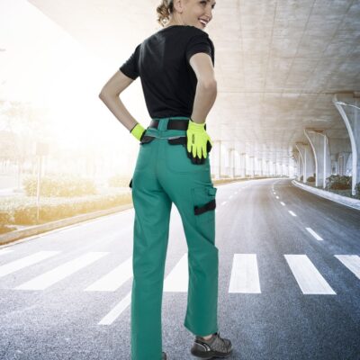 Alternative view of Nohavice do pása ARDON®COOL TREND dámske zelené 36