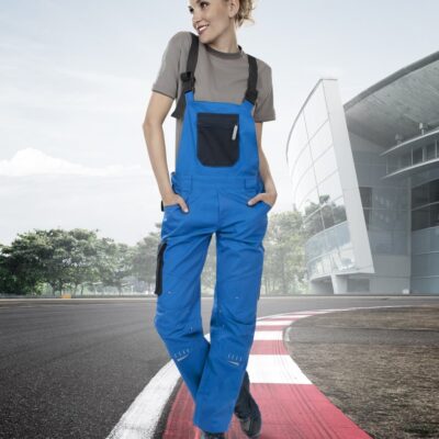 Dámske nohavice s náprsenkou  ARDON®4TECH 03 modro-čierne, 164-172 36